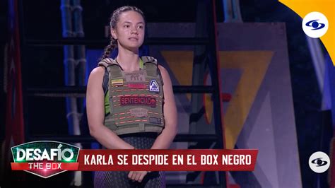 Karla Vuelve A Despedirse Del Desafío Y Les Pide A Las Mujeres De Gamma