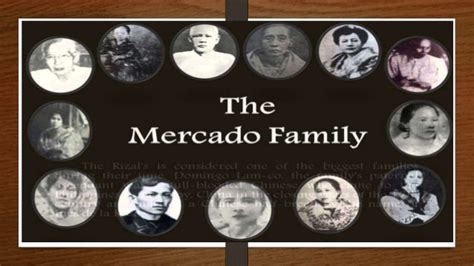 Jose Rizal Family Tree