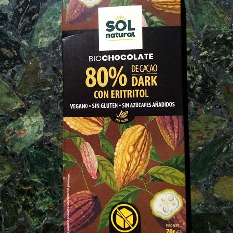 Sol Natural Bio Chocolate Con Eritritol Reviews Abillion