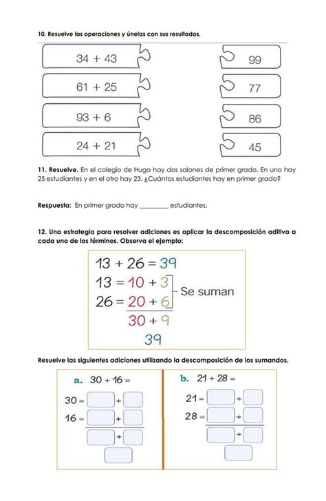 1° Matemáticas Guia 1 Adición Y Sustraccion