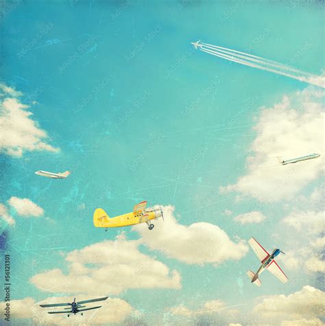 Aviation background Stock Photo | Adobe Stock