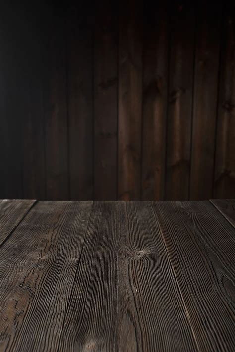 Темно-коричневого дерева стол | Бесплатно Фото | Fondo de pared de ...