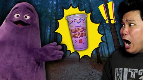 I DRANK THE GRIMACE SHAKE IN THIS HORROR GAME YouTube