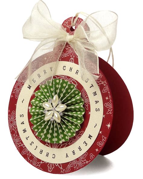 Ornament Shaped Card Pazzles Craft Room