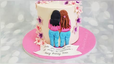 Friendship Themed Cake Topper Youtube