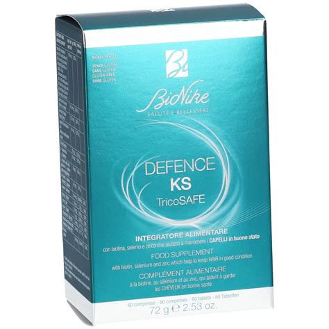 BioNike DEFENCE KS TricoSAFE 60 Pc S Redcare Pharmacie