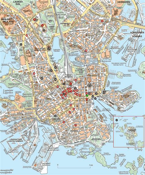 Helsinki Map Finland