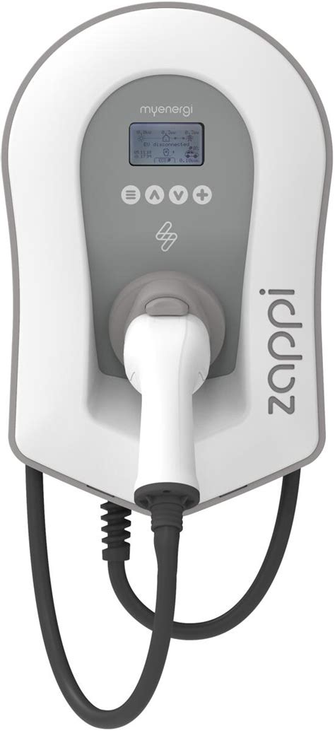 MyEnergi Zappi222TW Wallbox Mit Ladekabel Typ 2 22kW 32A 3 Phasig