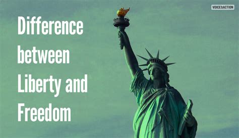 What Is The Difference Between Liberty And Freedom