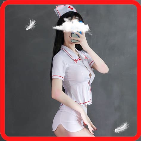 Jual Baju Lingerie Cosplay Sexy Nurse Kostum Seragam Suster Perawat