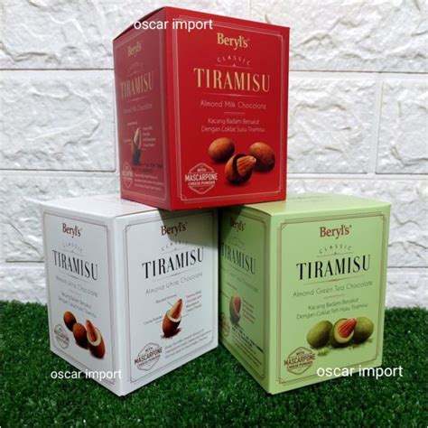 beryls chocolate  box tiramisu almond coklat malaysia cokelat