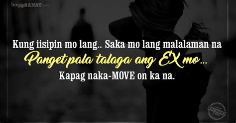 New Tagalog Banat Lines Ng Mga Naka Move On ~ Boy Banat