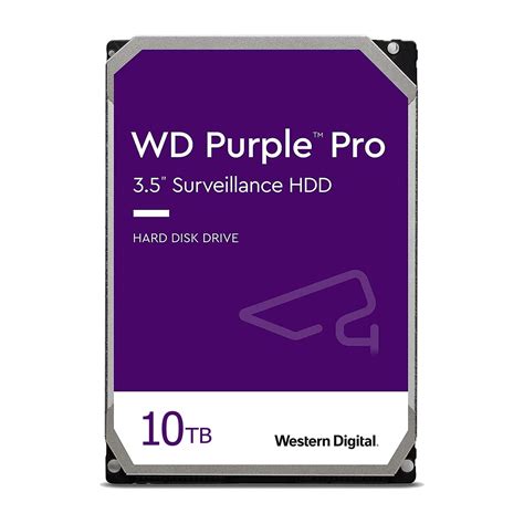 Western Digital Purple Pro Surveillance Hard Drive (10TB, WD101PURP ...