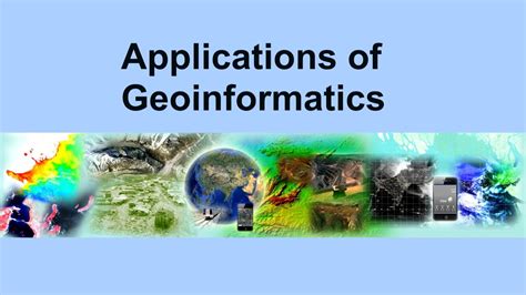 Applications of Geoinformatics - YouTube