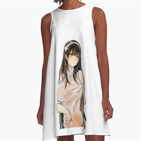 Vestido Acampanado Anime Hentai Chica Anime Pegatina De Anime Pegatina Hentai Chica Hentai
