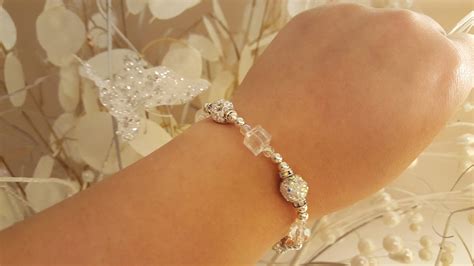 Crystal Party Stretch Bracelet Etsy