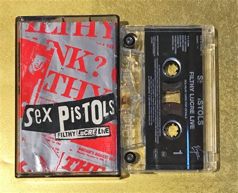 Sex Pistols Filthy Lucre Live Kaset Deform M Zik