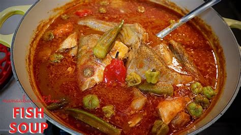 How To Make Tasty Ghanaian Fish Light Soup I Nanaabas Kitchen Fish