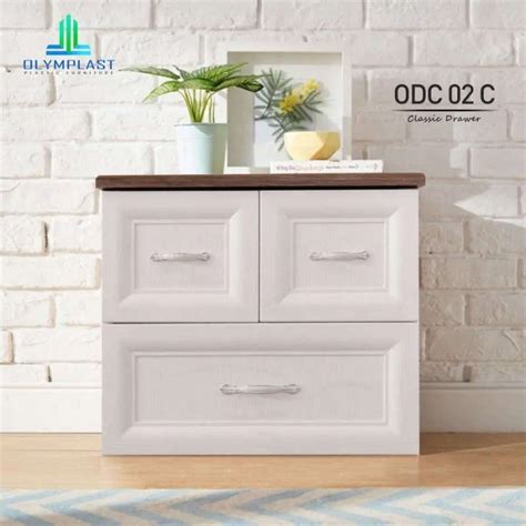 Jual Olymplast Lemari Laci Plastik Drawer Cabinet Susun Classic Odc