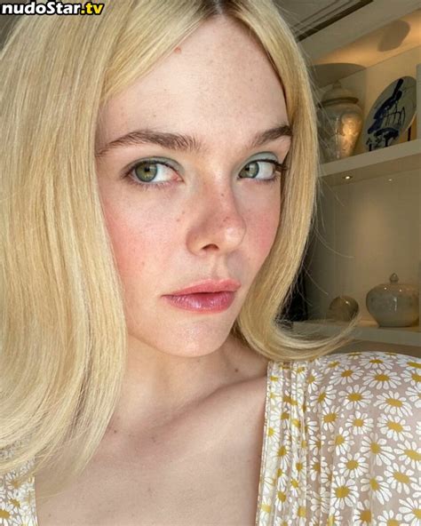 Elle Fanning Ellefanning Nude OnlyFans Photo Nudostar TV