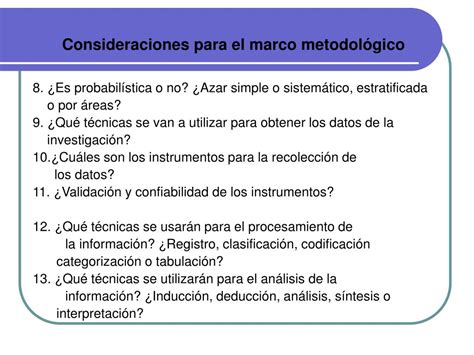 PPT MARCO METODOLÓGICO PowerPoint Presentation free download ID