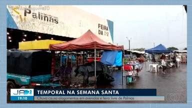 Ja Edi O To Chuva Provoca Alagamentos Em Avenidas E Feira Livre