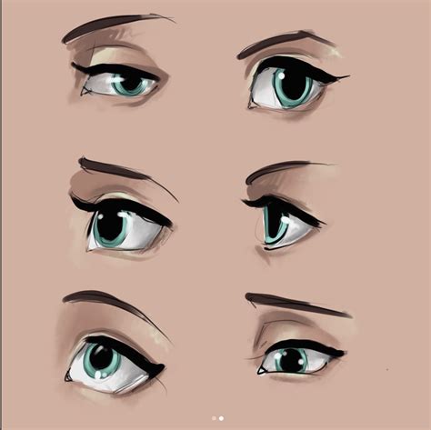 How To Draw Cartoon Eyes Digital Art ~ Eyes Beautiful By Ashiroyuuko