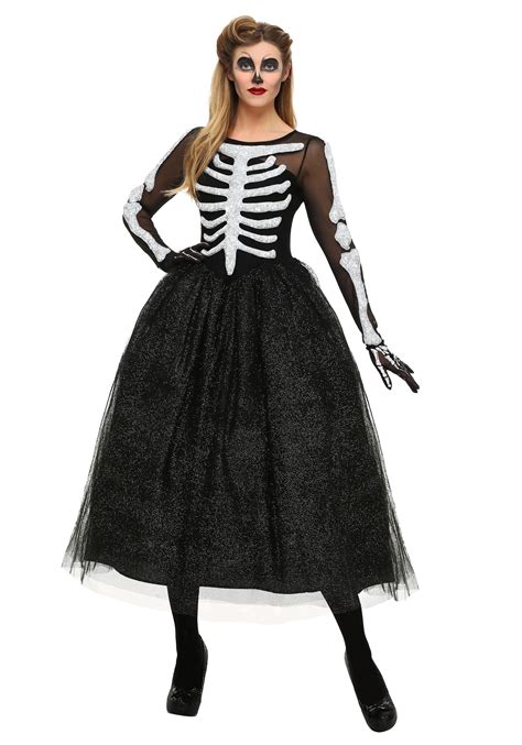 Halloween Skeleton Costume Women