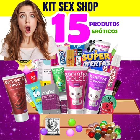 Kit Sex Shop Produtos Eroticos Completo Apimenta Rela O Casal Namorados Top Plus Maxx
