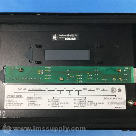 Allen Bradley 2755 DS1A Bar Code Decoder IMS Supply