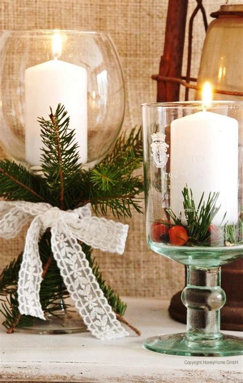 Adorable Christmas Candle Decoration Ideas