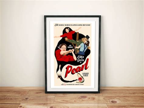 Pearl A24 Movie Poster Digital Download Etsy