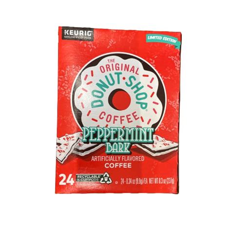 The Original Donut Shop Peppermint Bark Keurig Single Serve K Cup Pods