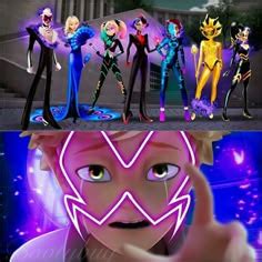 Miraculous - Différence entre Rena Rouge et Volpina | anime drawings ...