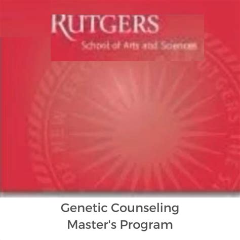 Rutgers Genetic Counseling Twitter Instagram Facebook Linktree