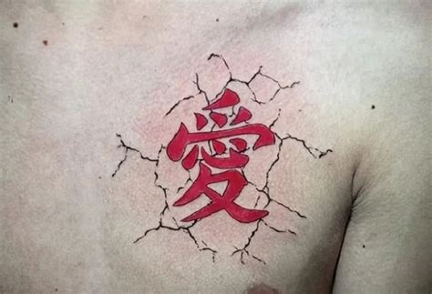 Qual O Significado Da Tatuagem Do Gaara - Tatuagem de Gaara: significado do personagem e seu símbolo