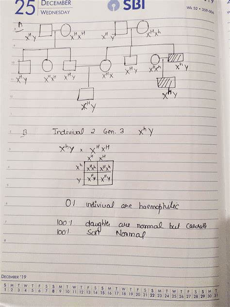 Solved Hemophilia Is A Sex Linked Genetic Disease Caused By Recessive Course Hero