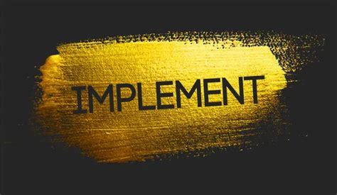 implement word vector images depositphotos