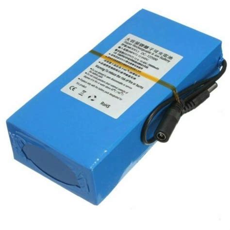 DC 12V 3000mAh 20000mAh Tragbare Wiederaufladbare Lithium Ionen