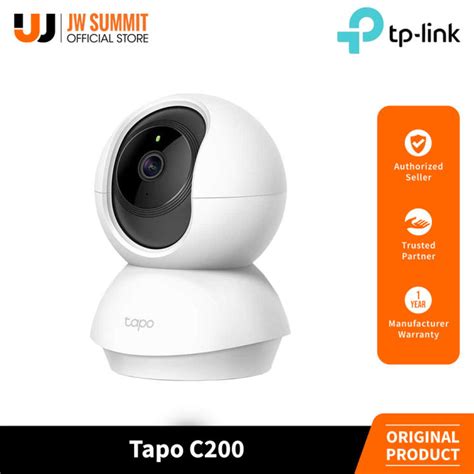 TP-Link Tapo C200 Pan/Tilt 360° 1080p Night Vision Home Security Wi-Fi ...