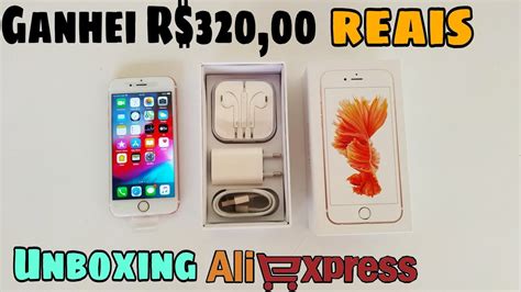 Comprei Um Iphone No Aliexpress Unboxing Veja Como Ganho Dinheiro