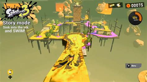 Splatoon Story Mode Sink Into The Ink And Swim Stage No Prologue