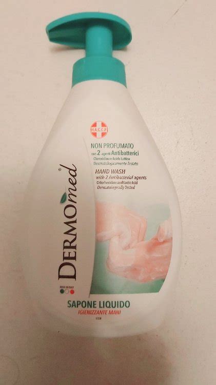 Dermomed Sapone Liquido Igienizzante Mani Con 2 Agenti Antibatterici