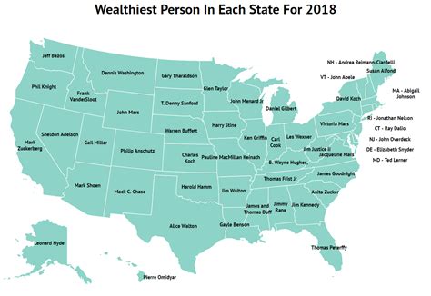 Heres the richest person in each U.S. state - Fast Company