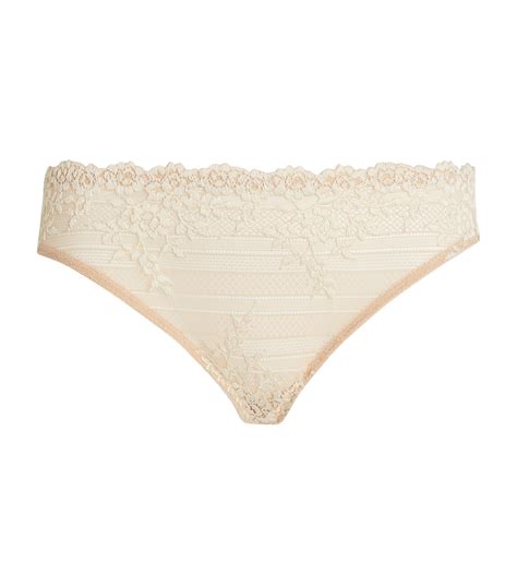 Wacoal Embrace Lace Bikini Briefs In Nude ModeSens