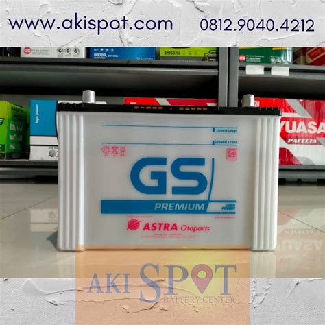 Aki Mobil GS Premium N70 70Ah Aki Basah Harga Tukar Tambah WASMON