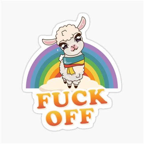Fuck Off Sticker For Sale By Fezztee Redbubble