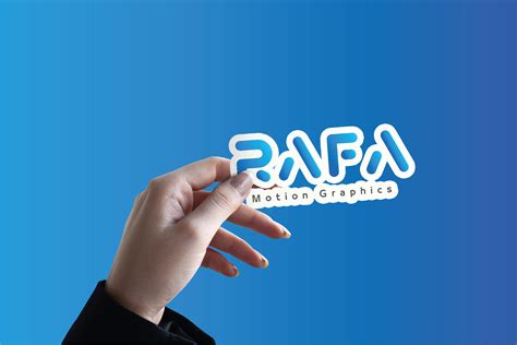 logo rafa motion graphics  behance