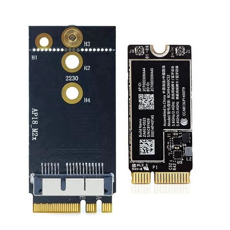 Bcm Cs Dual Band Wifi Card Ngff M Key A E Adapter Card Wifi Bt