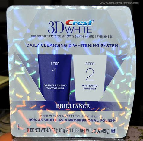 Crest 3D White Brilliance 2-Step System » Beauty Skeptic
